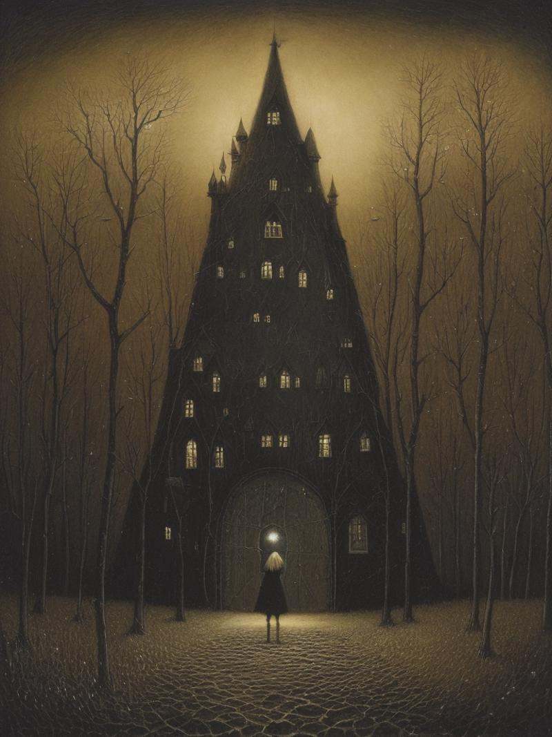 shattered dreams by John Kenn Mortensen,  harlequin on Tensor.Art