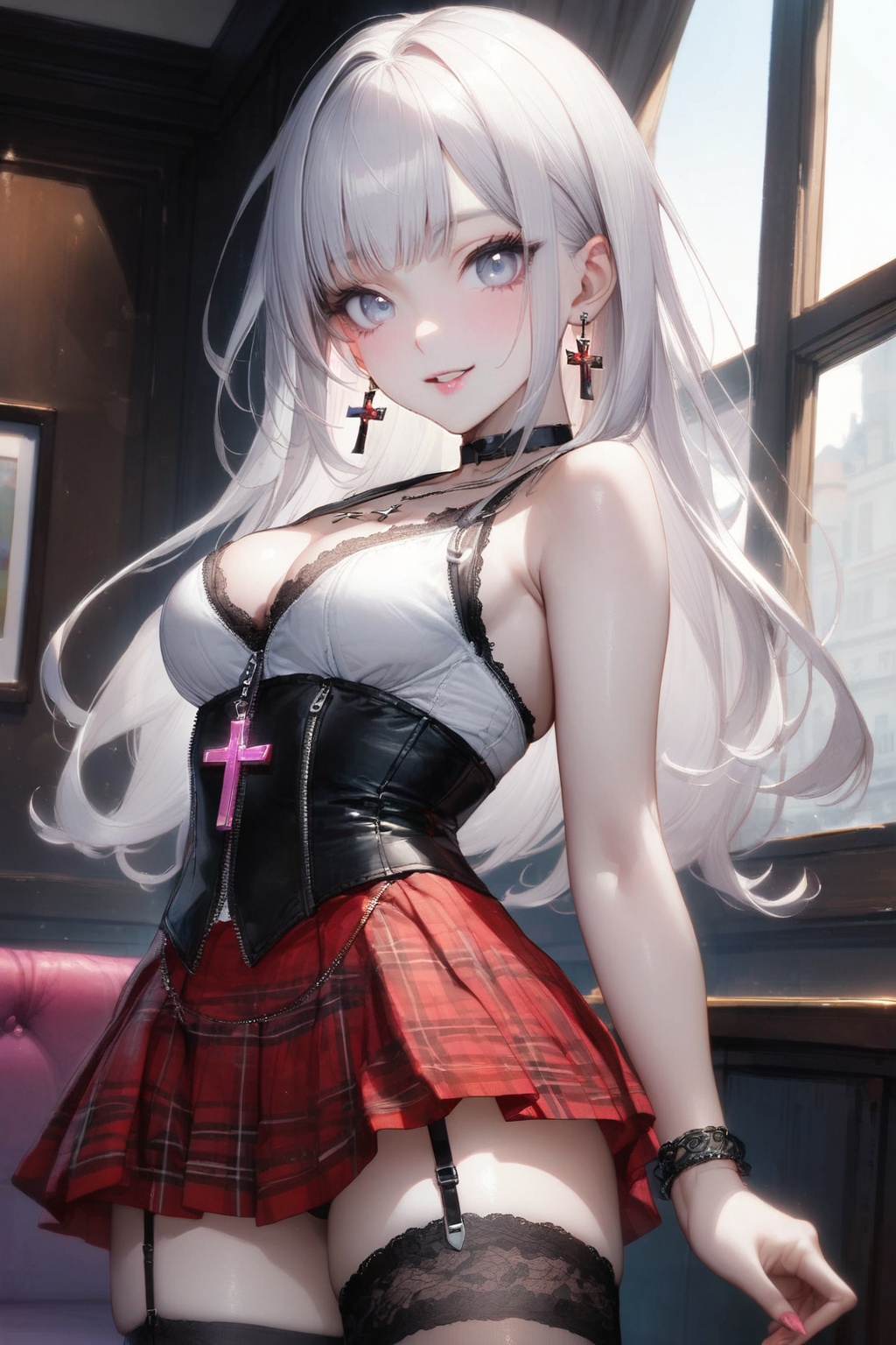 1 girl,  solo,  long hair on Tensor.Art