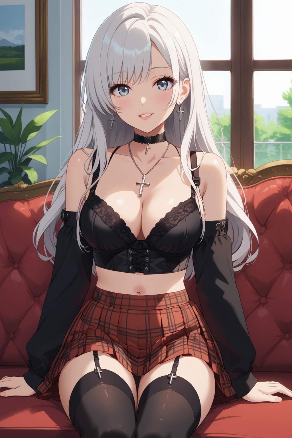 1girl,  solo,  long hair on Tensor.Art