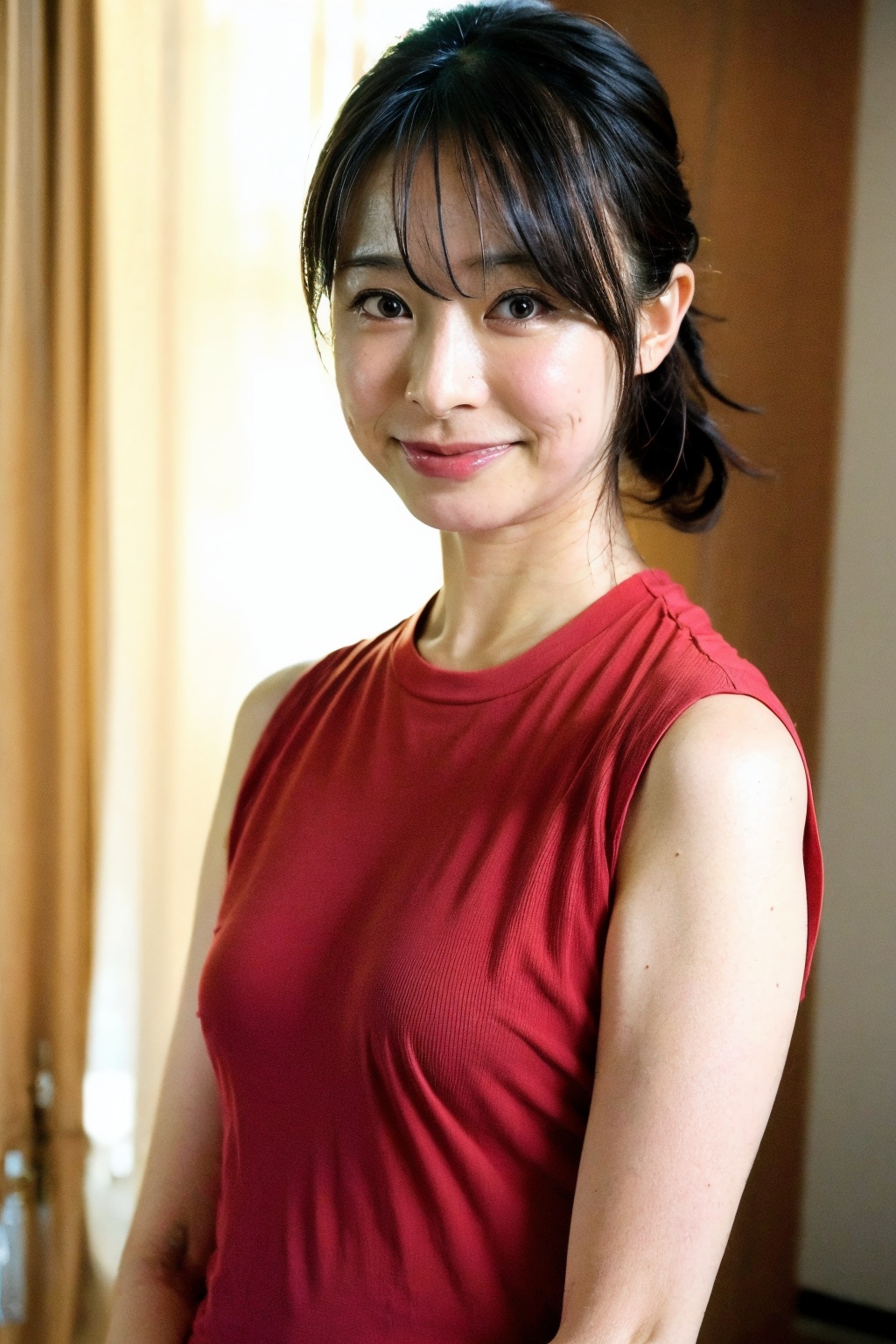at japanese living,  fit shirt,  sleeveless on Tensor.Art
