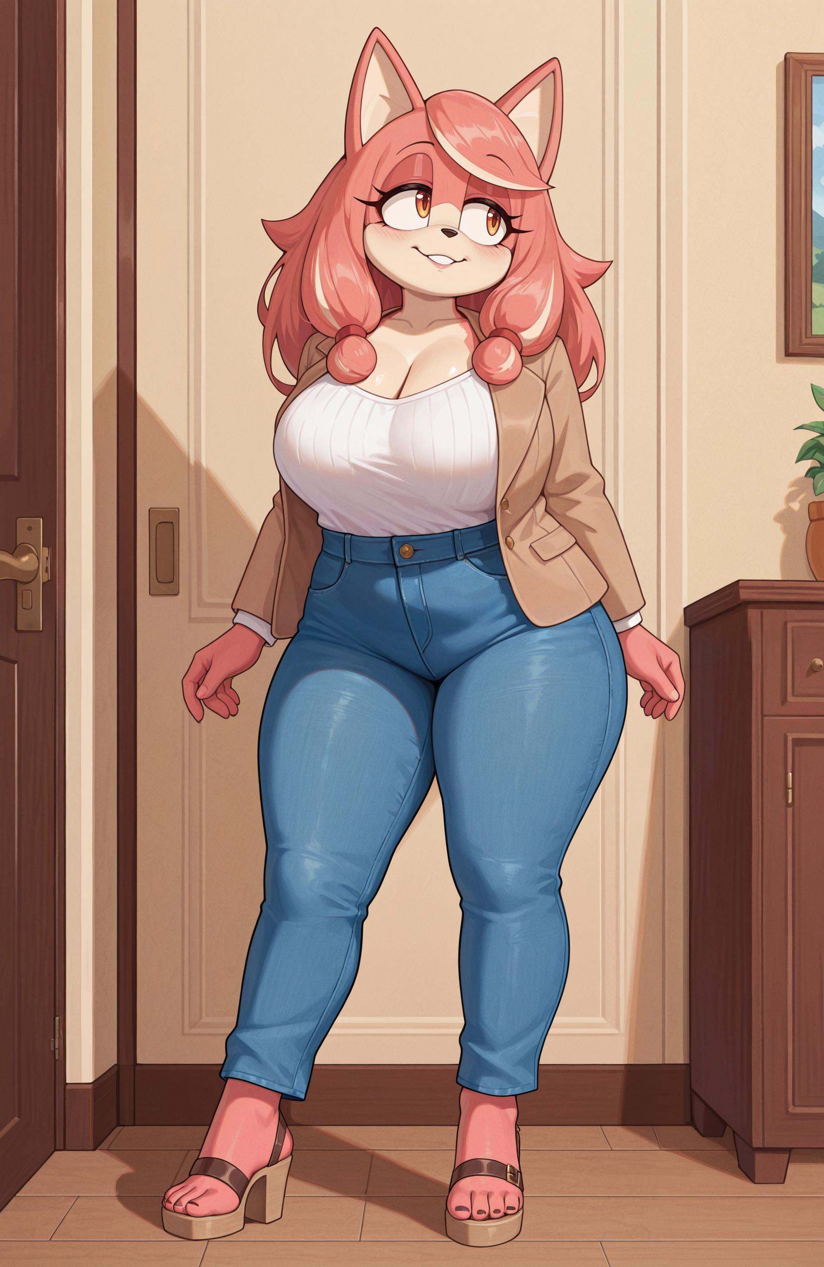 cndctr's_wf,  1girl,  furry female on Tensor.Art