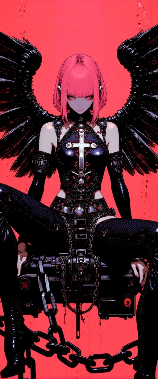 (Ultra-detailed digital art masterpiece,  retro 90s aesthetic,  inspired by Yoshiaki Kawajiri on Tensor.Art