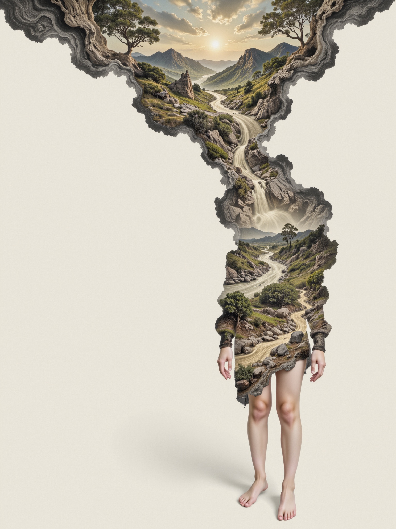 (inner child),  surreal,  simple background on Tensor.Art