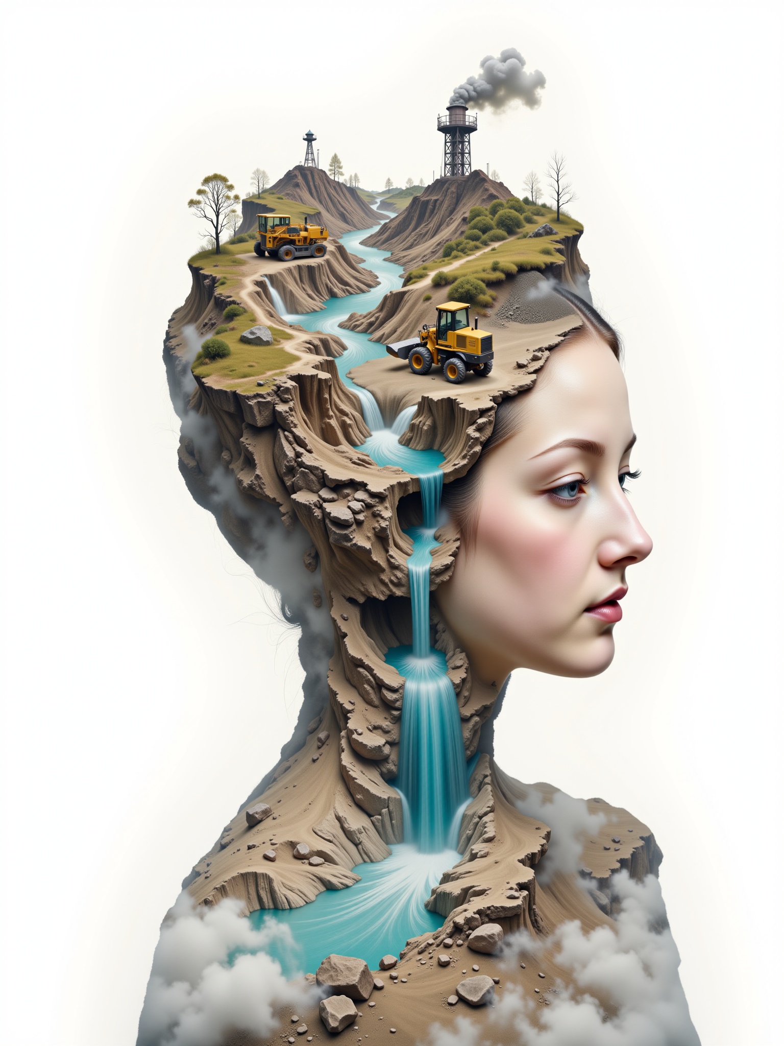 (inner child),  surreal,  simple background on Tensor.Art