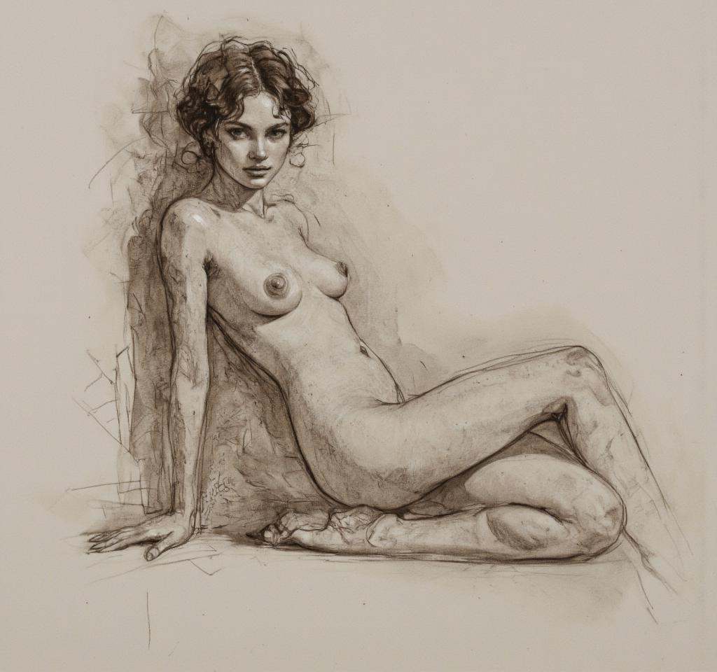 Art by Patrick Jones. Shading,  Freehand Drawing,  Loose Lines on Tensor.Art
