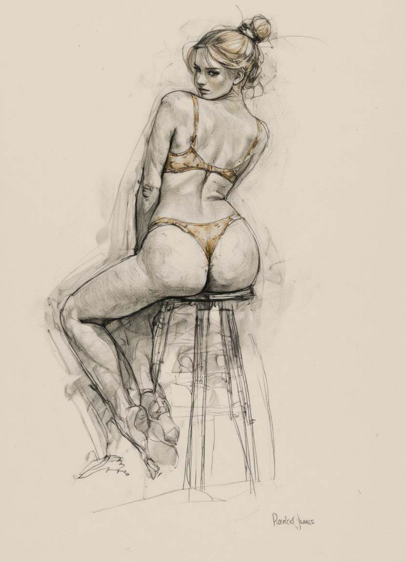 Art by Patrick Jones. Shading,  Freehand Drawing,  Loose Lines on Tensor.Art