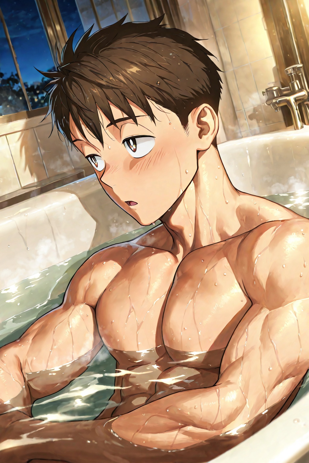1boy,  solo,  male focus on Tensor.Art