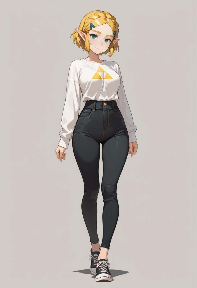 1girl,  princess zelda,  amazing quality on Tensor.Art