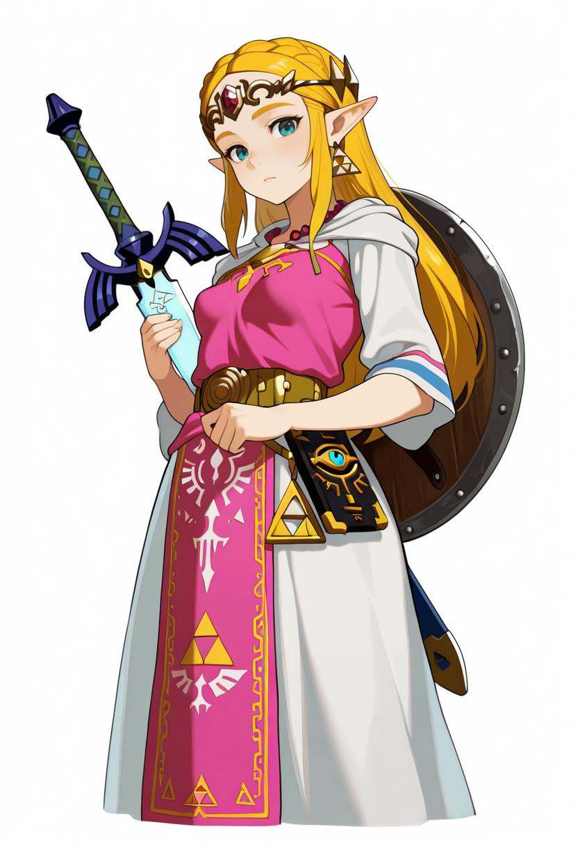 1girl,  princess zelda,  amazing quality on Tensor.Art