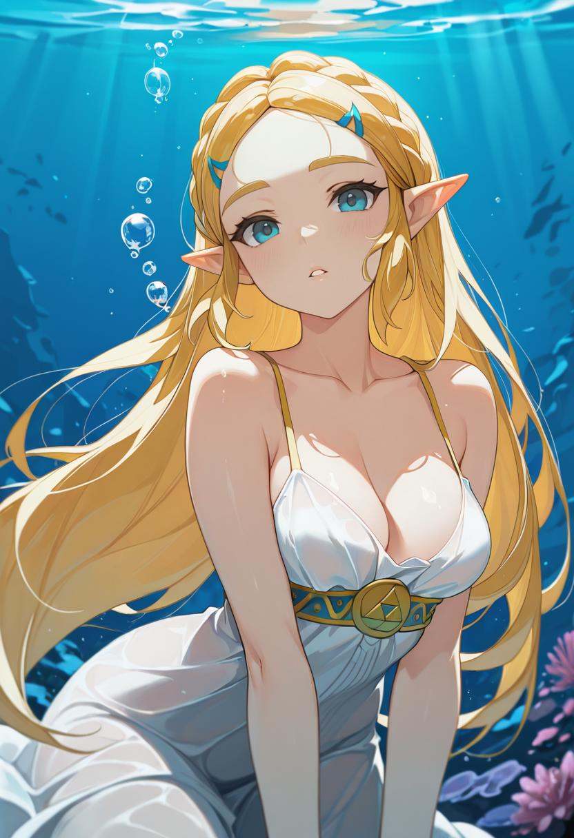 1girl,  princess zelda,  dre on Tensor.Art