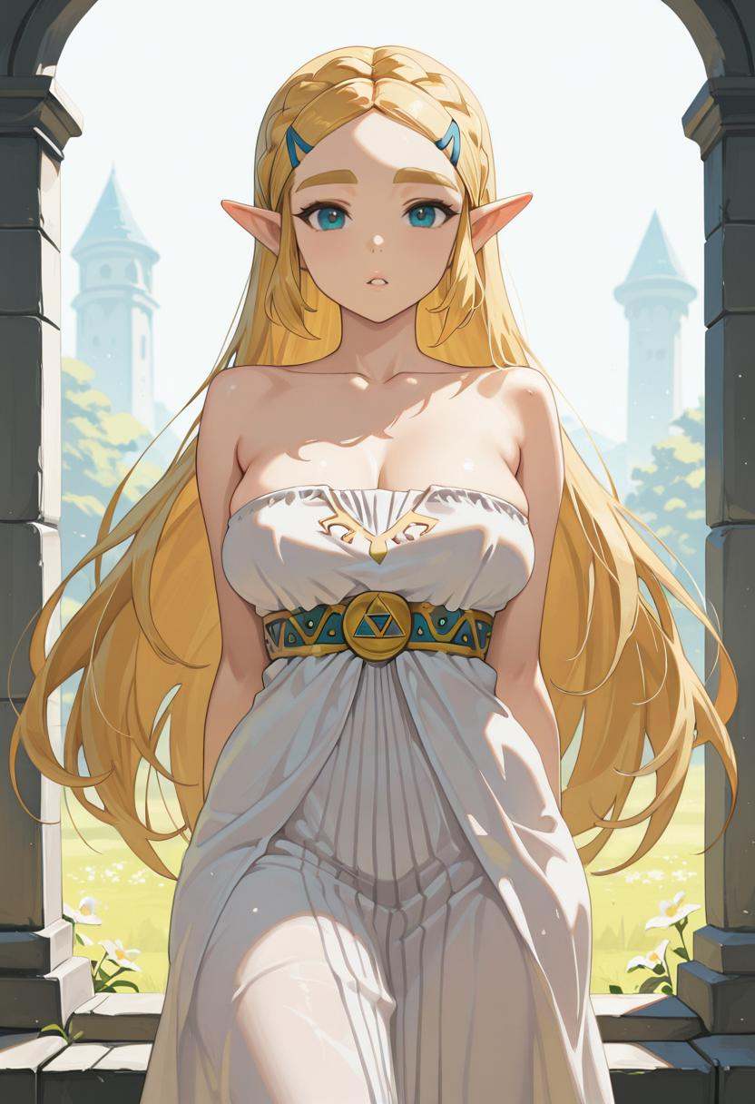 1girl,  princess zelda,  amazing quality on Tensor.Art