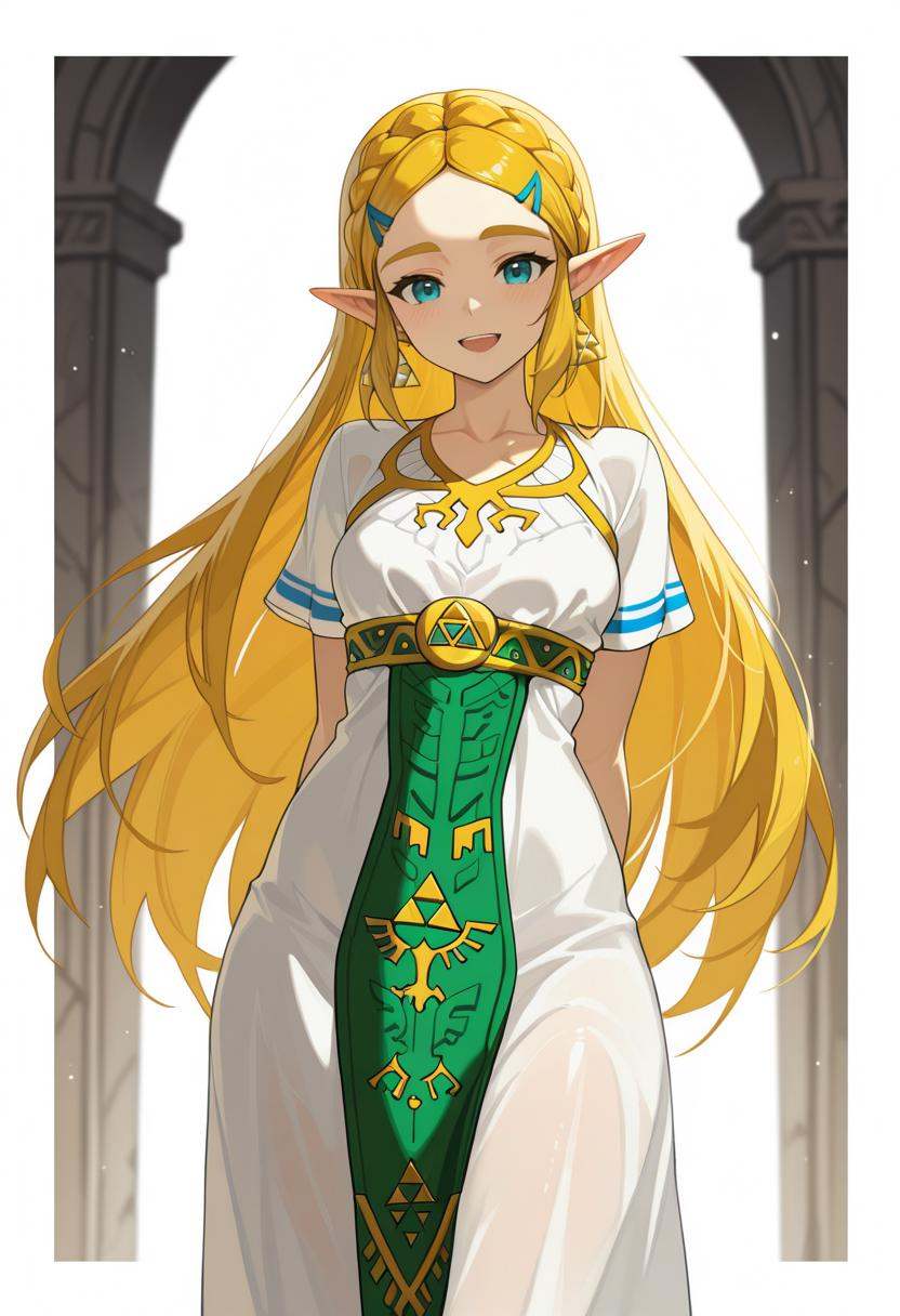 1girl,  princess zelda,  dre on Tensor.Art