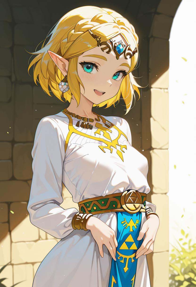 1girl,  princess zelda,  amazing quality on Tensor.Art