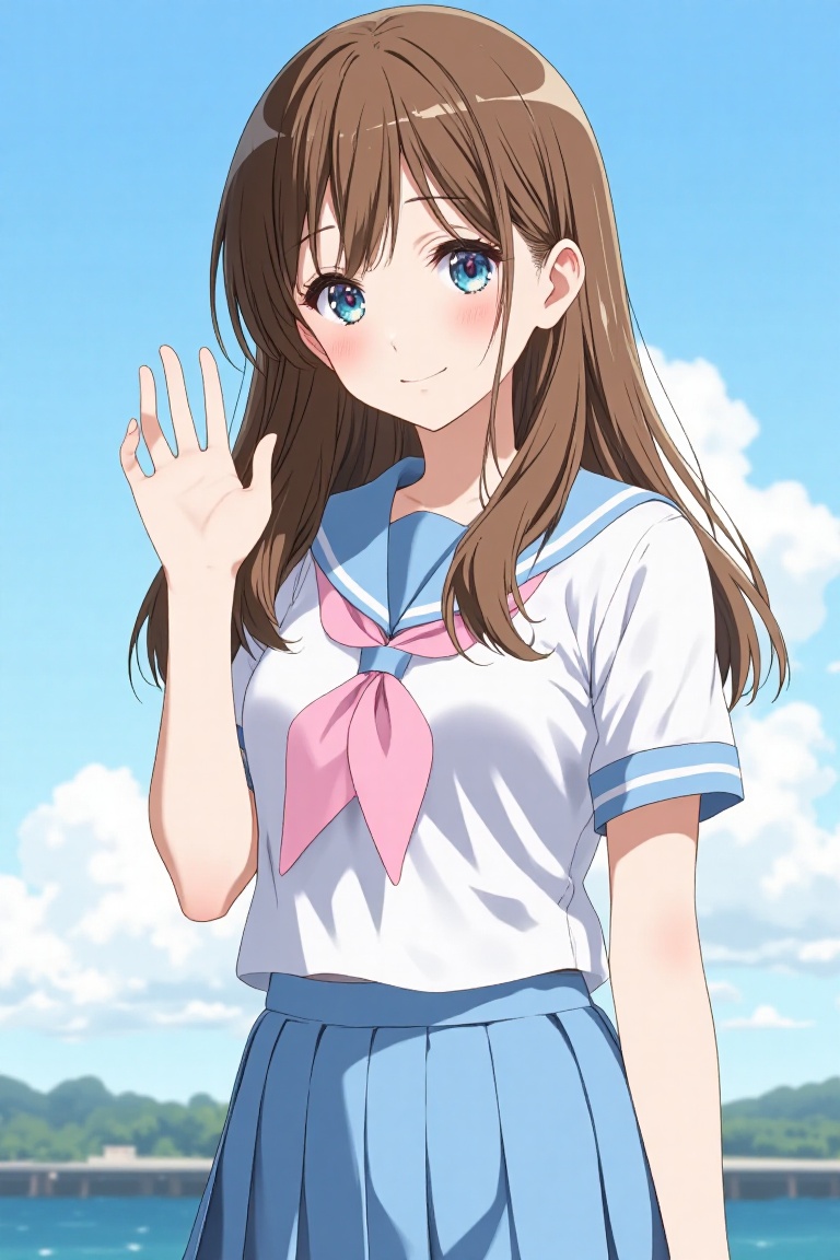1girl,  solo,  long hair on Tensor.Art