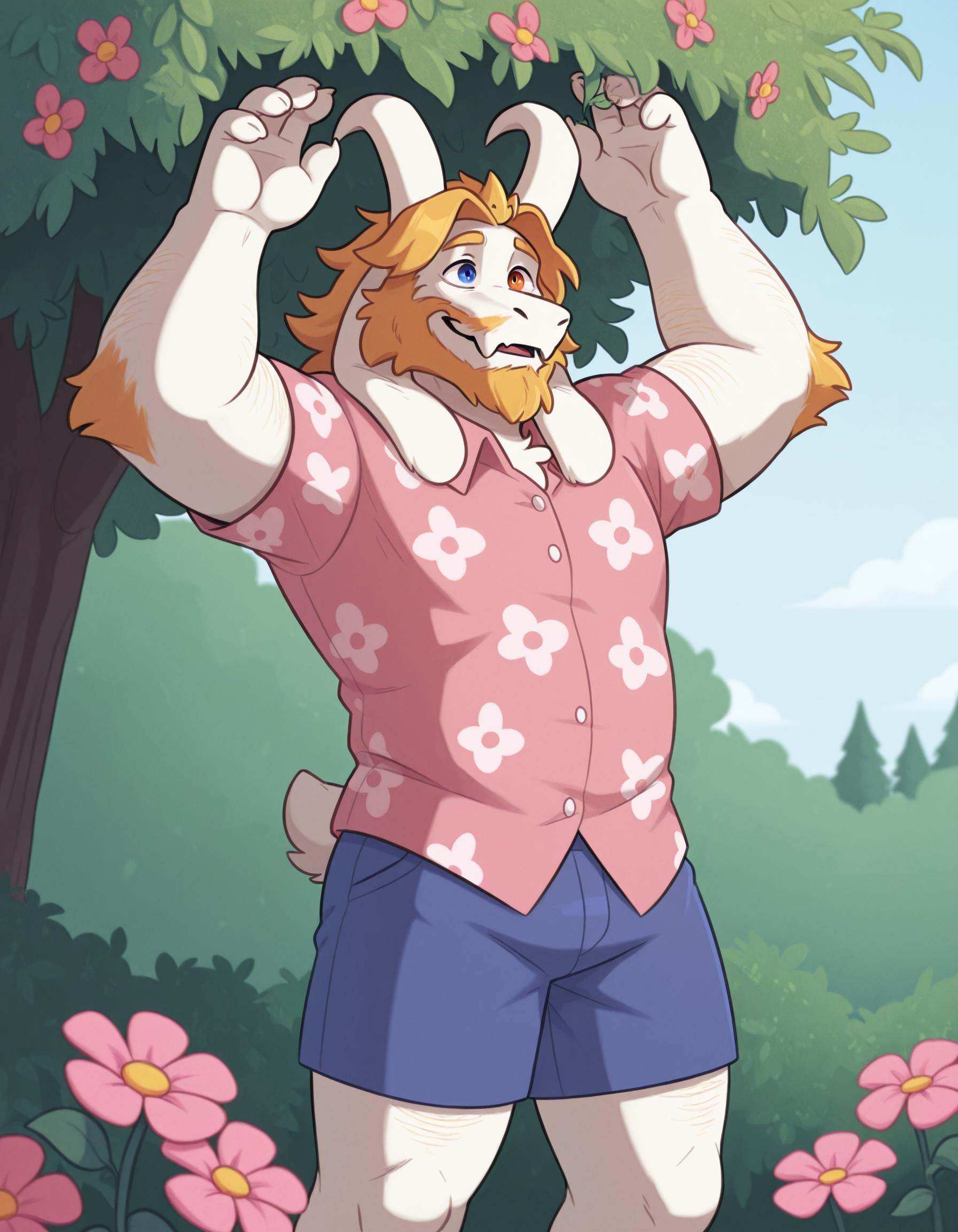 1boy,  asgore.Solo,  male on Tensor.Art