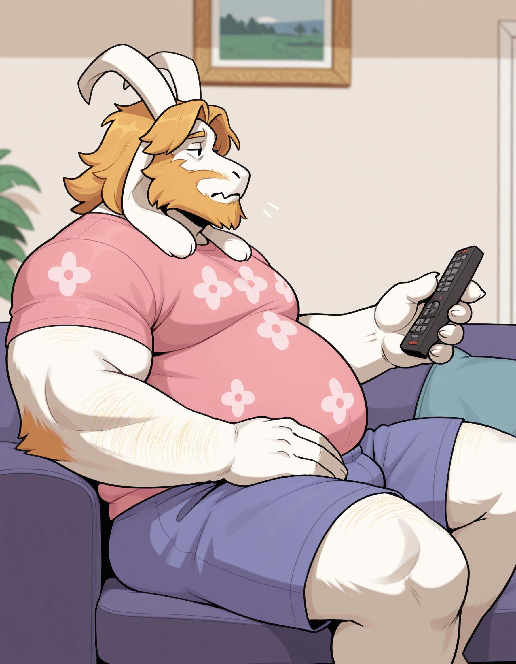 1boy,  asgore.Solo,  male on Tensor.Art