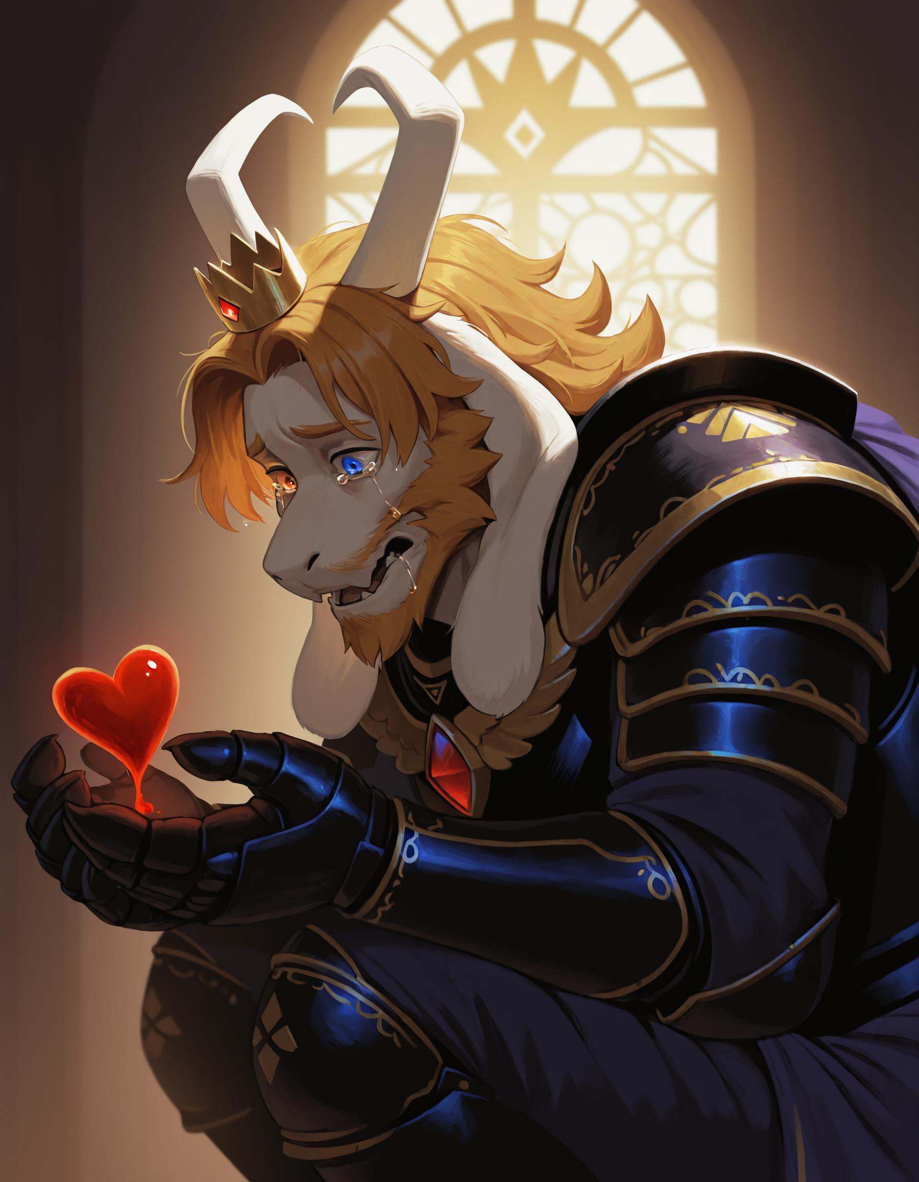 1boy,  asgore.Solo,  male on Tensor.Art