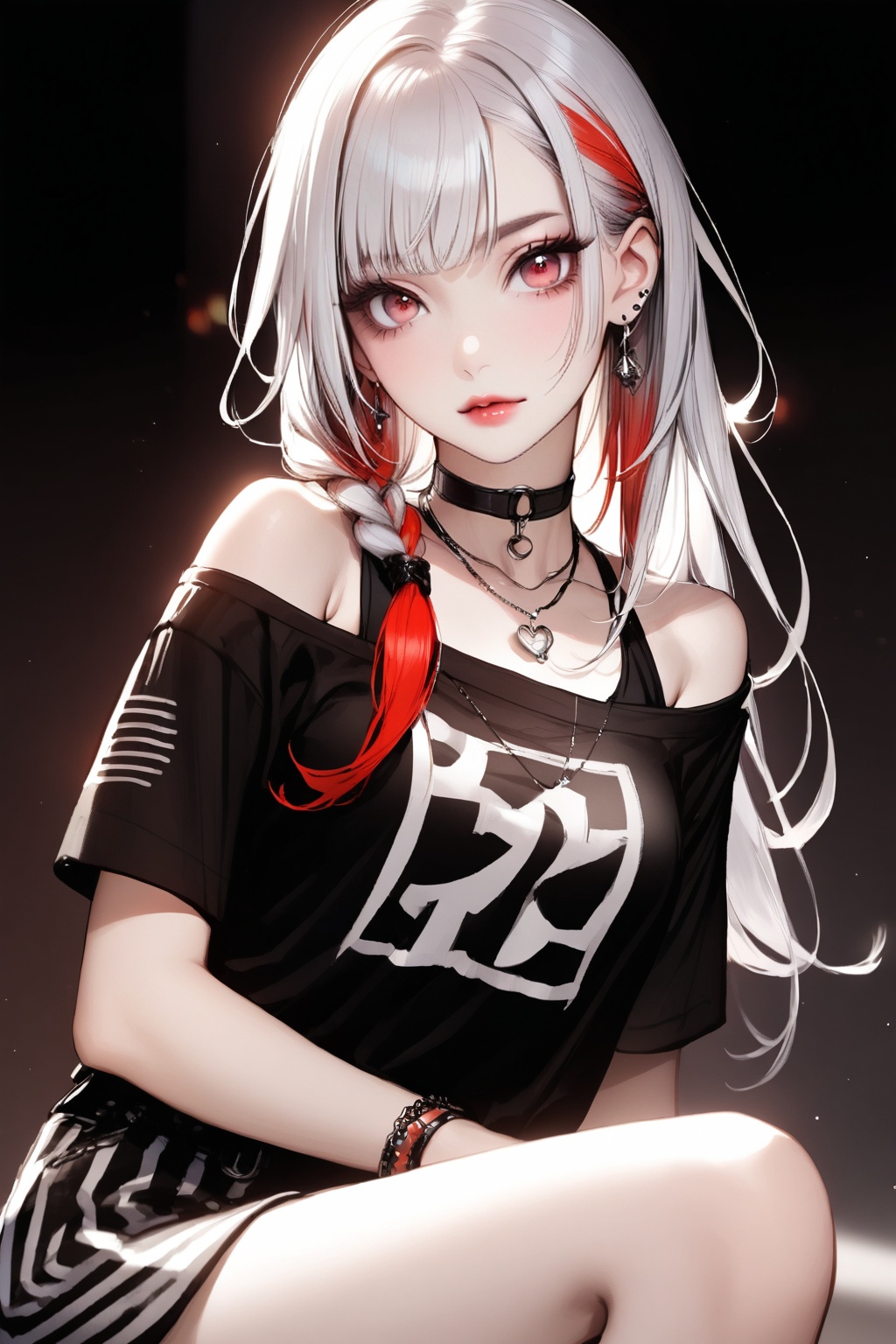1 girl,  solo,  long hair on Tensor.Art