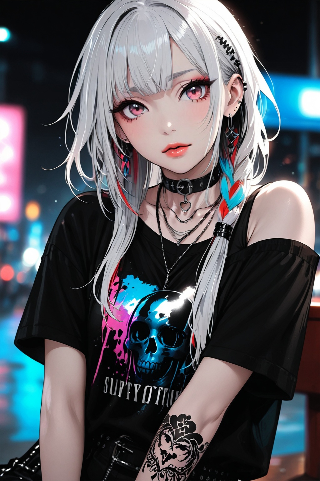 1 girl,  solo,  long hair on Tensor.Art