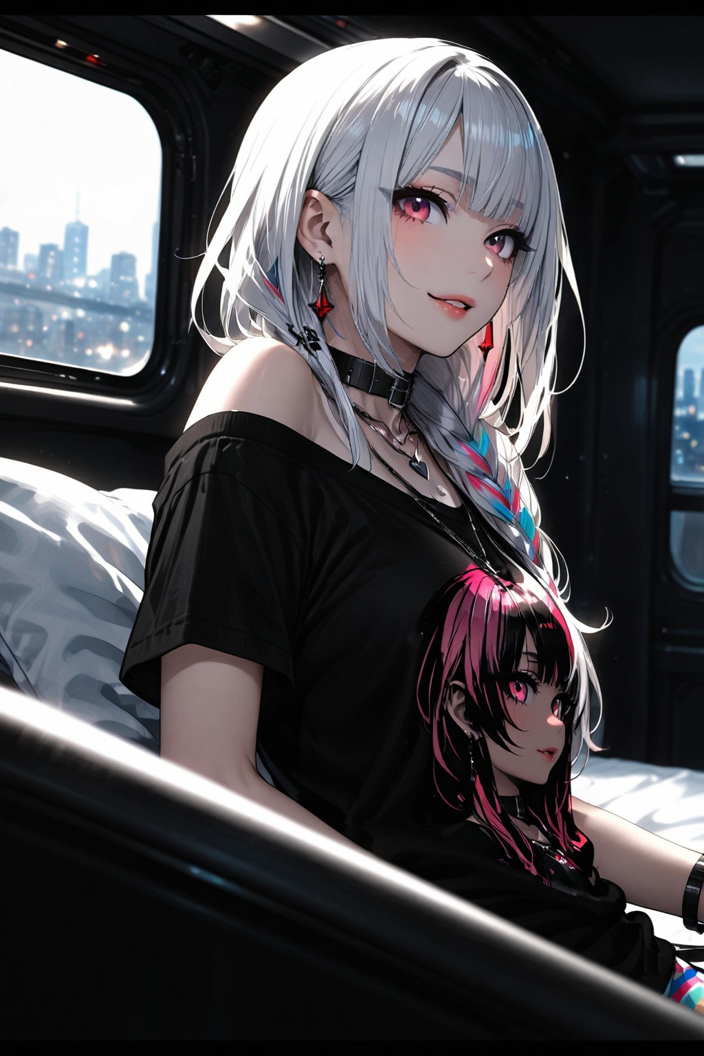 1 girl,  solo,  long hair on Tensor.Art
