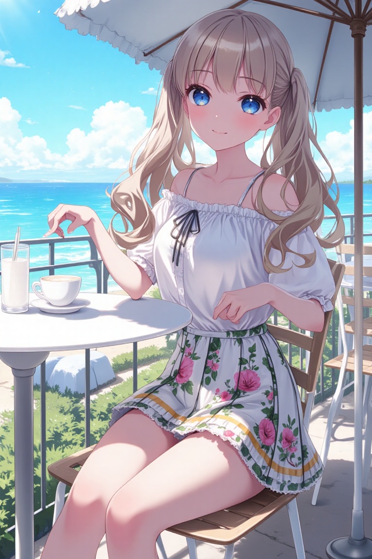 1girl,  solo,  blue_eyes on Tensor.Art