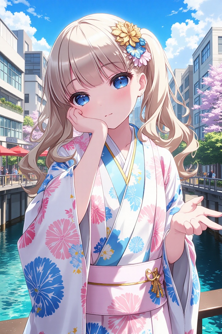 1girl,  solo,  blue_eyes on Tensor.Art
