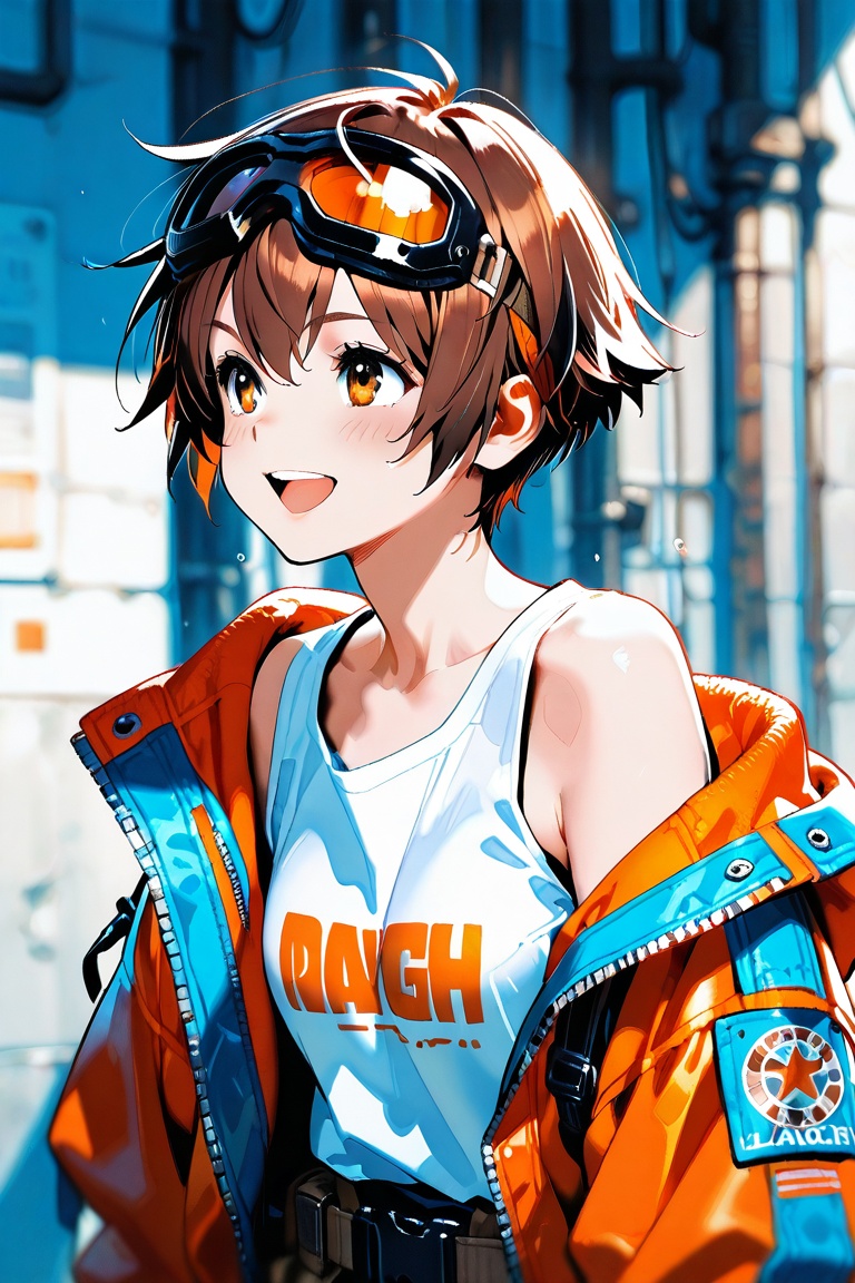 tomboy,  1girl,  solo on Tensor.Art