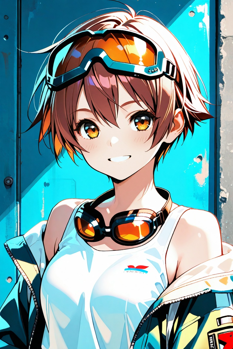 tomboy,  1girl,  solo on Tensor.Art