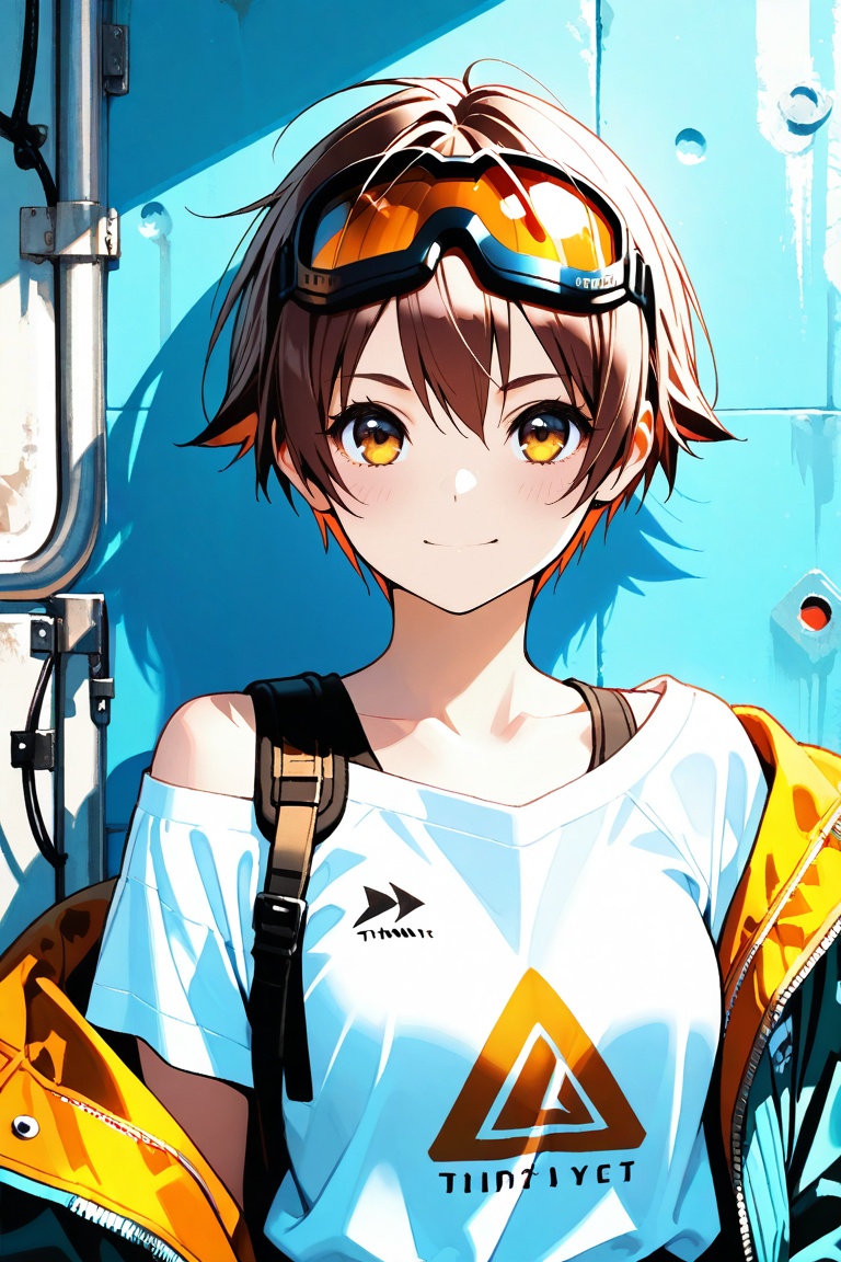 tomboy,  1girl,  solo on Tensor.Art