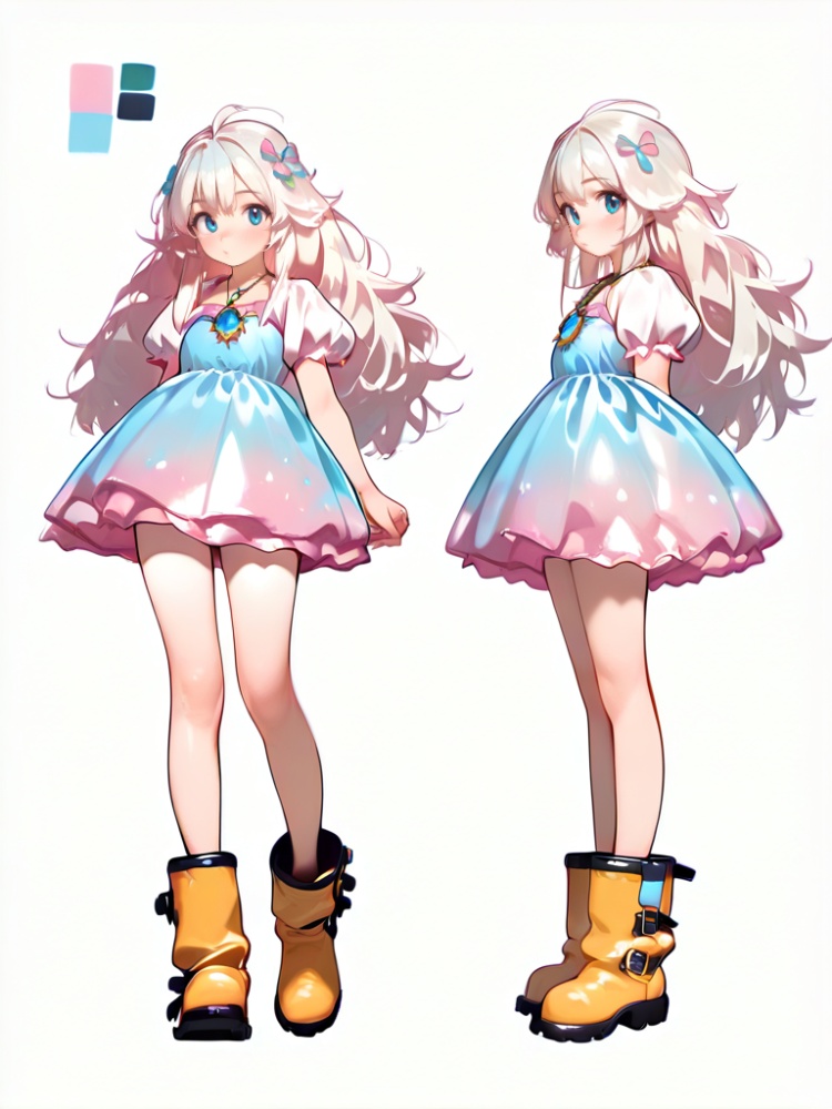 Character Design Sheet - by YeiyeiArt by user_813113420520887738 on Tensor.Art