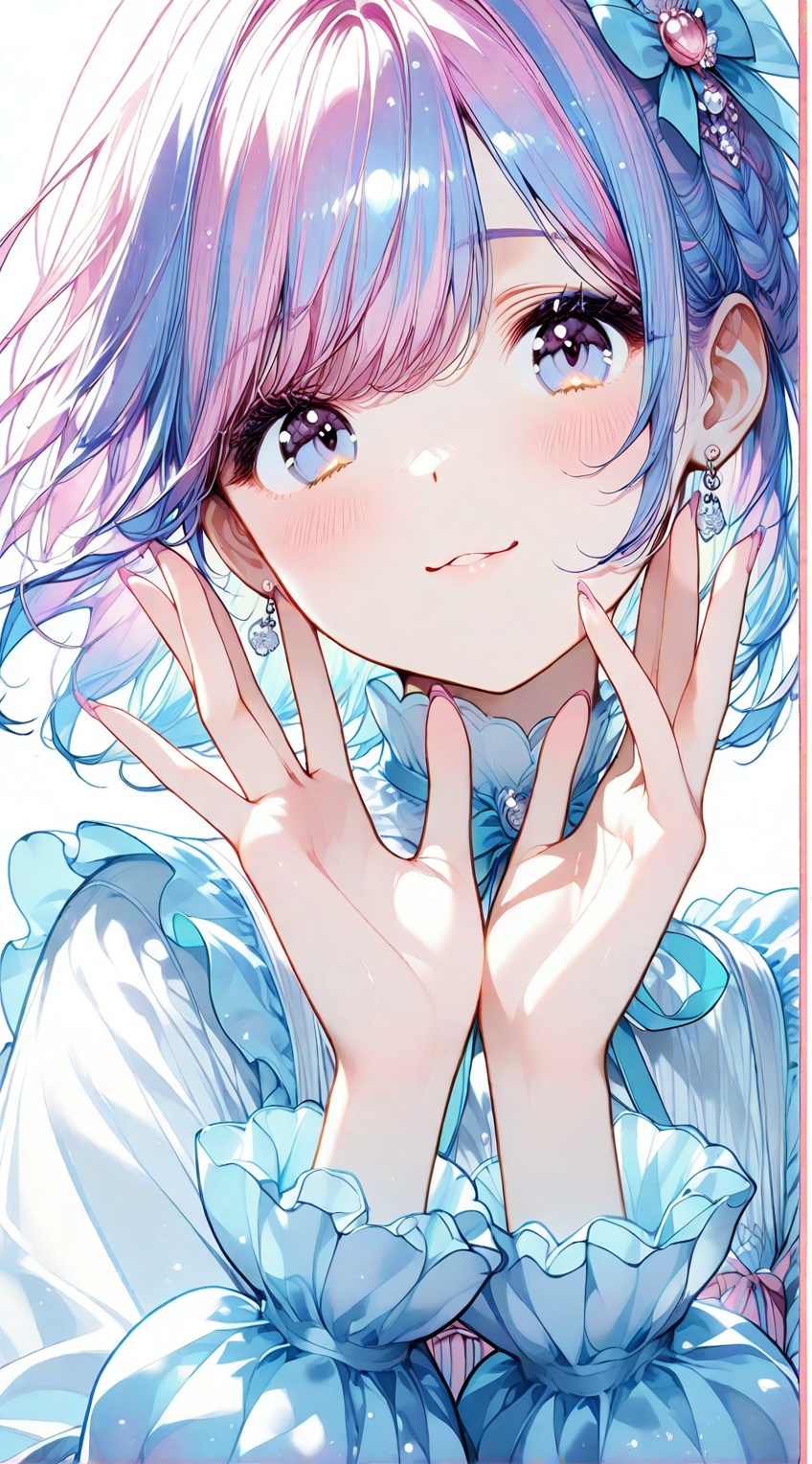 Perfect hands,  hands only,  hands up on Tensor.Art