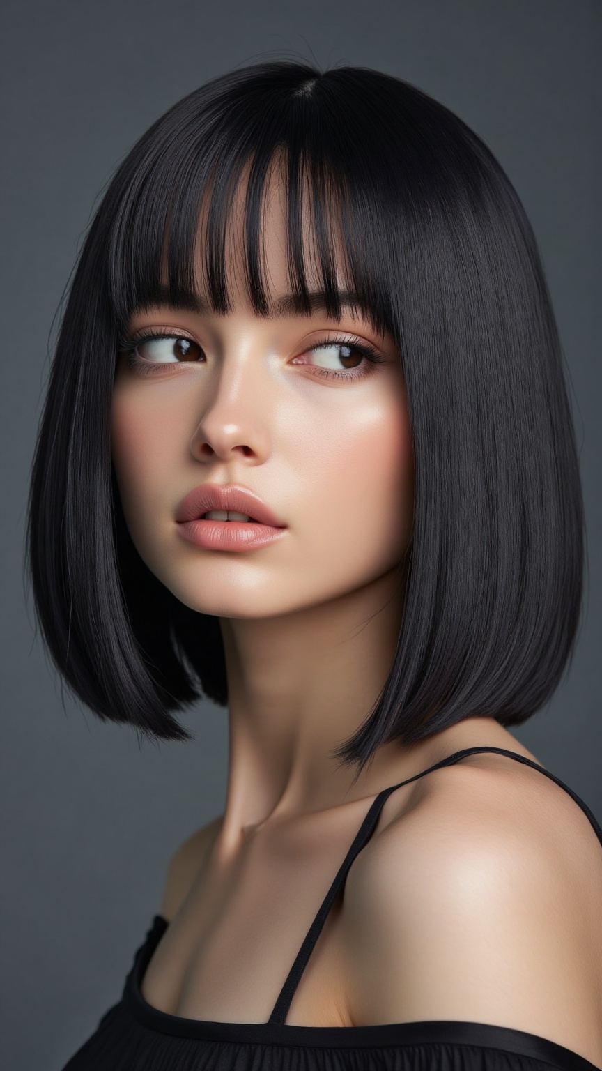 BOB cut close up on Tensor.Art