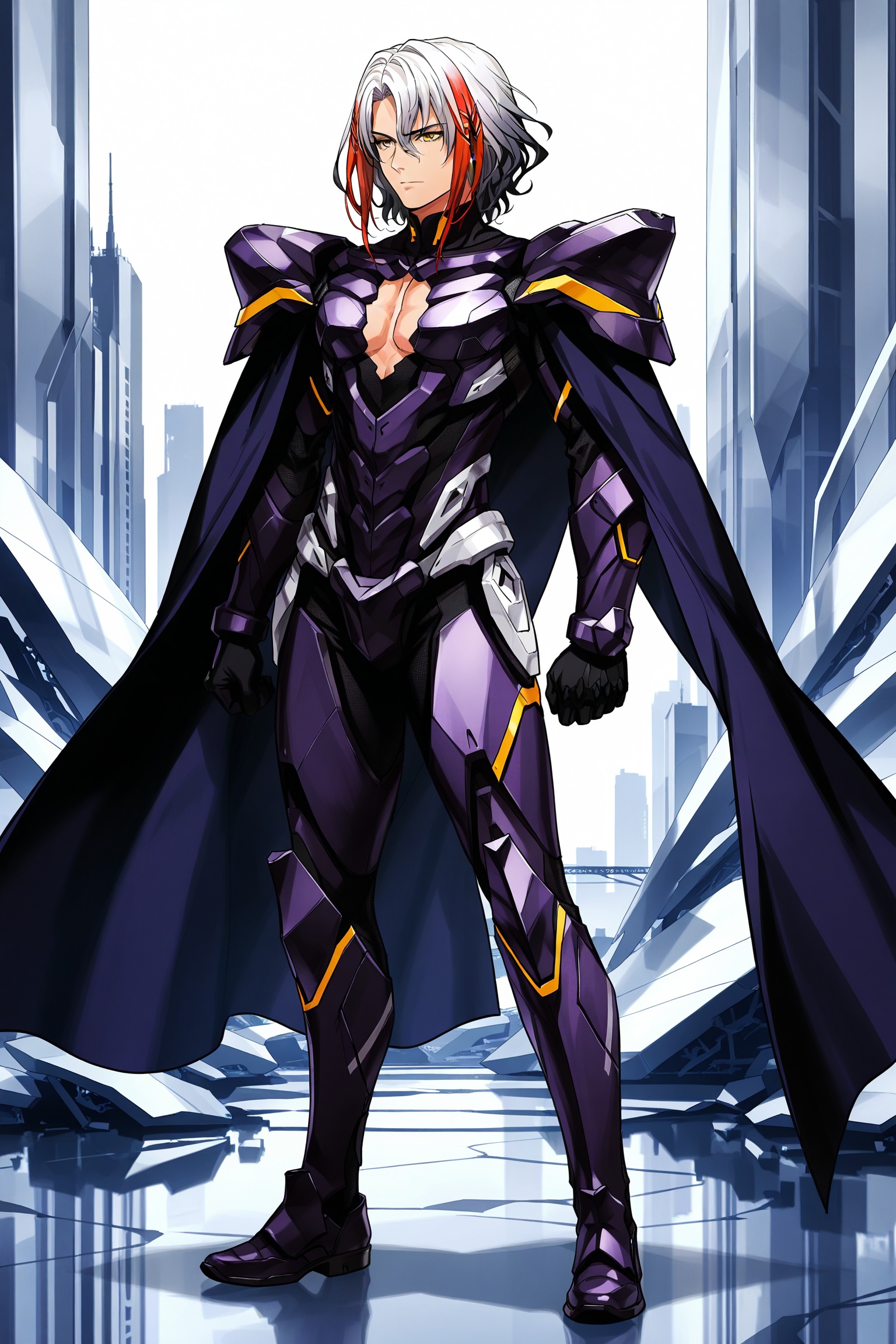 Man,  tall,  bangs on Tensor.Art