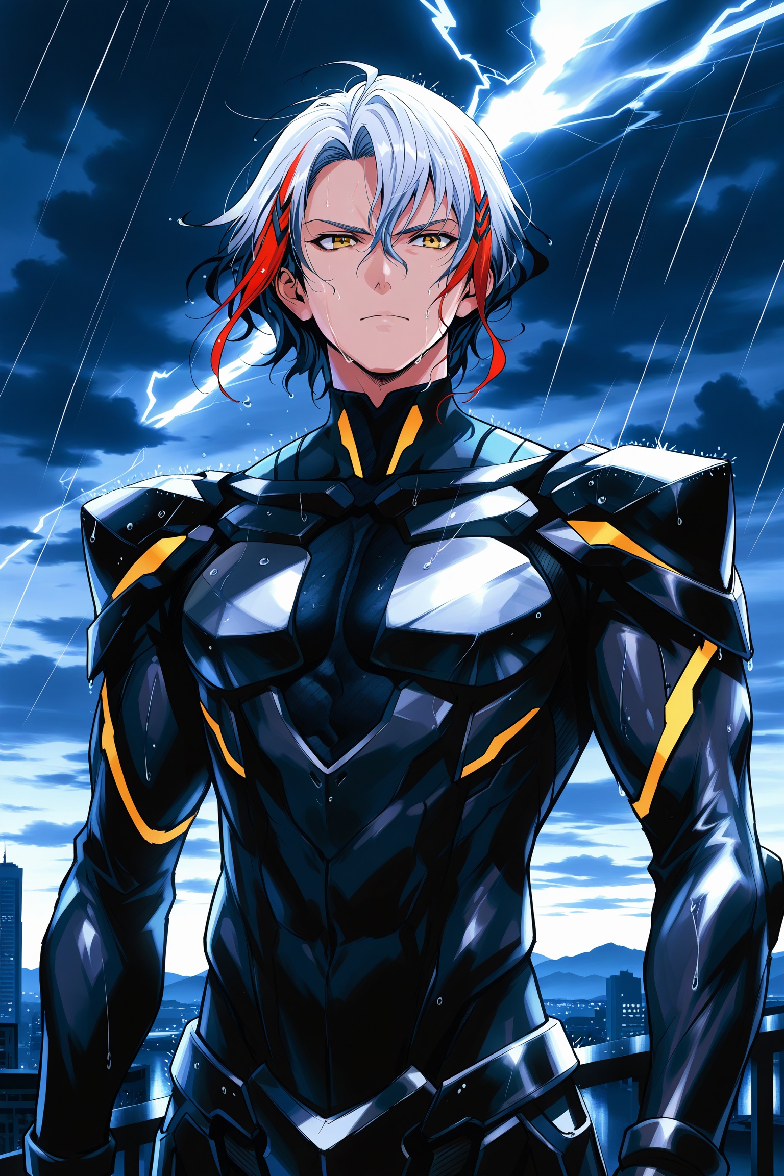 Man,  tall,  bangs on Tensor.Art