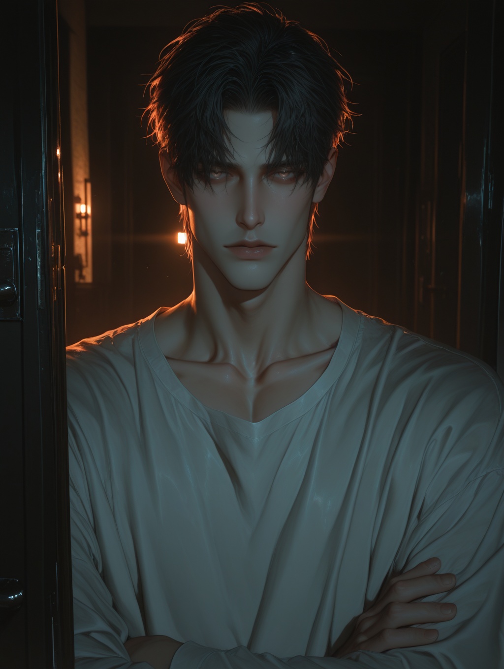 3D game-like visuals,  1boy,  ***** on Tensor.Art