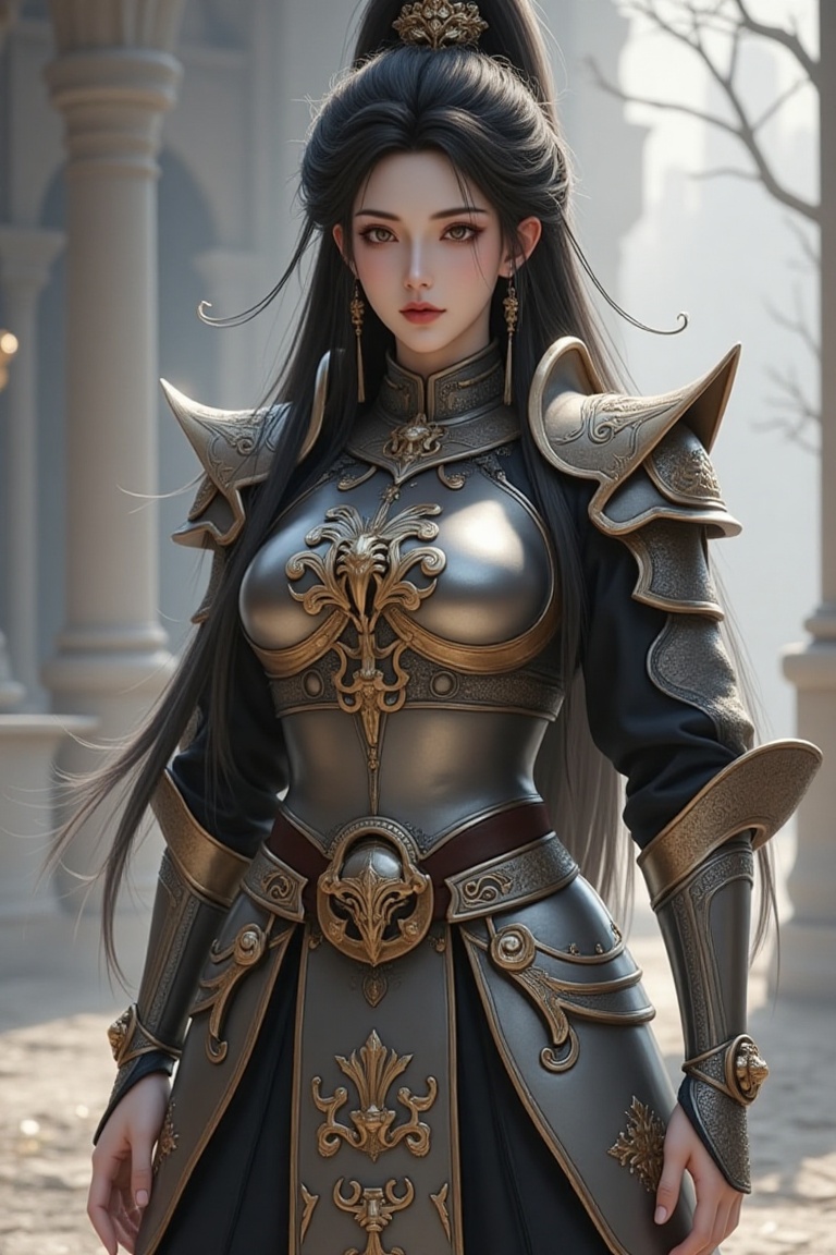 lz. A photorealistic image of an Asia woman,  long hair,  pale skin on Tensor.Art