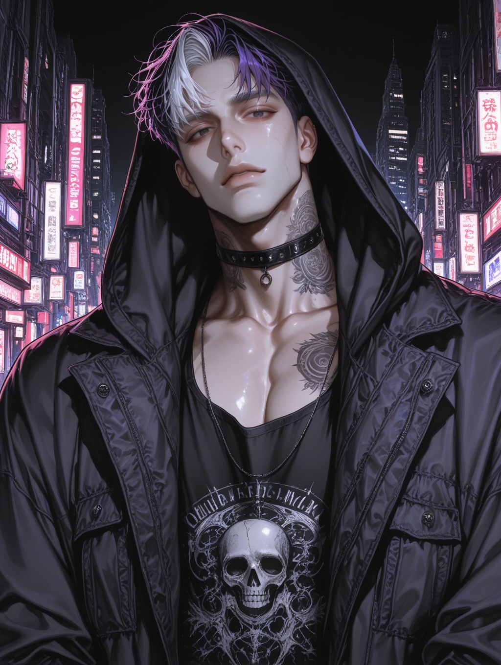 1male,  looking_at_viewer,  solo on Tensor.Art