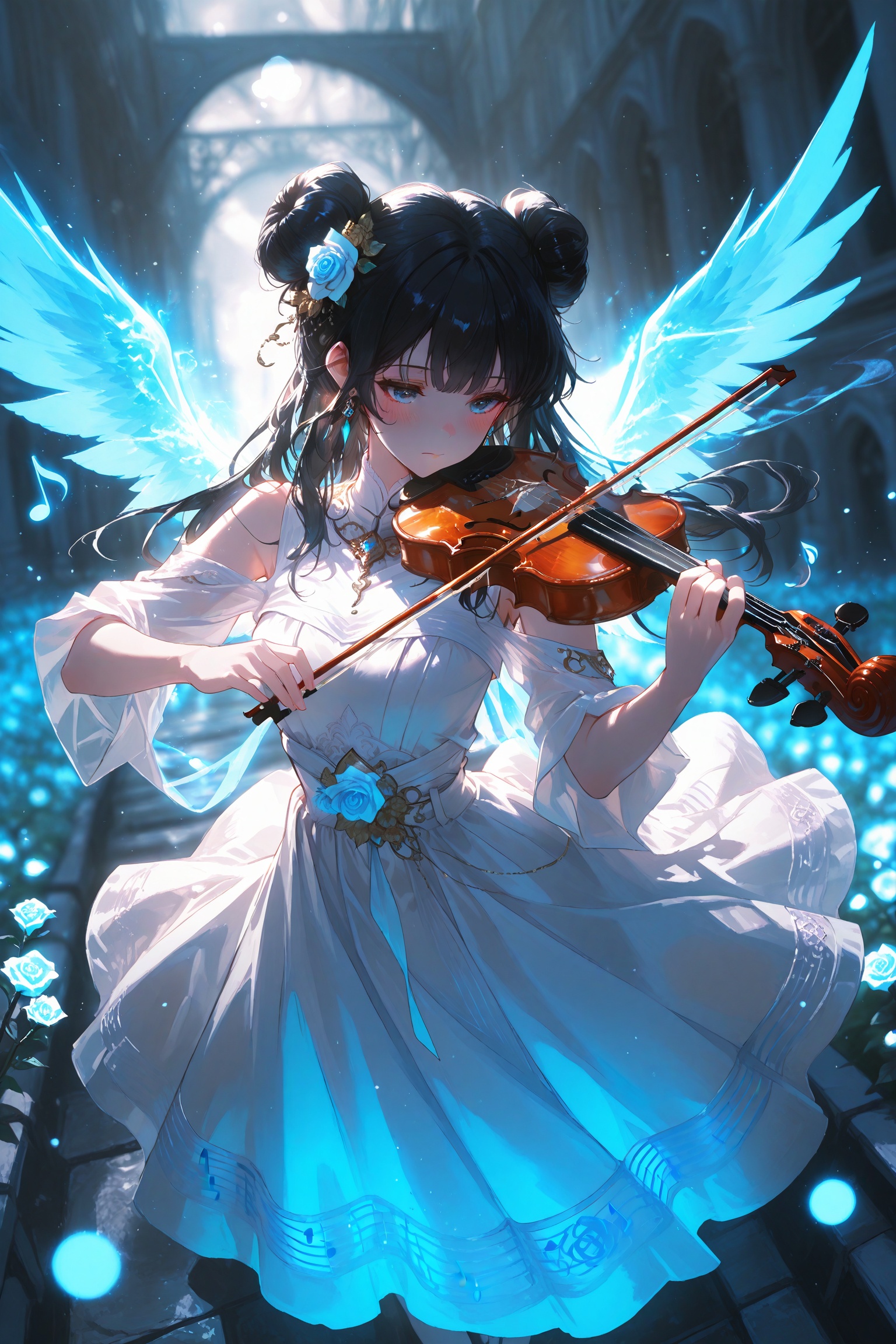 1girl,  solo,  long hair on Tensor.Art