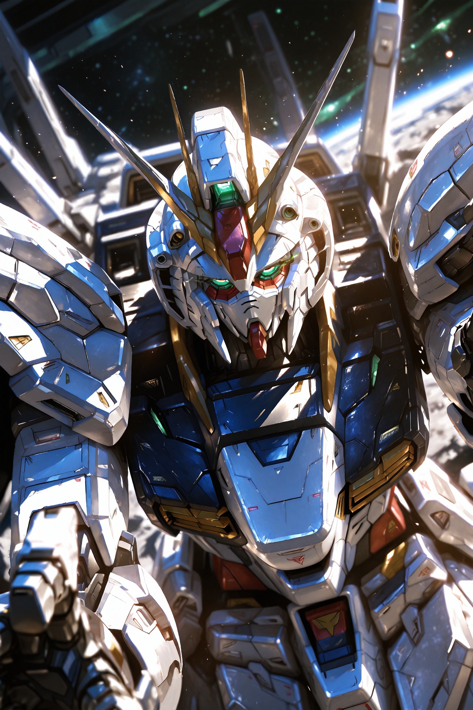 mecha,  gundam,  pretty detailed on Tensor.Art