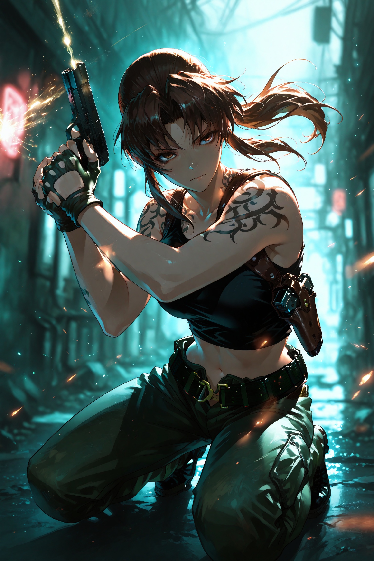 1girl,  solo,  long hair on Tensor.Art