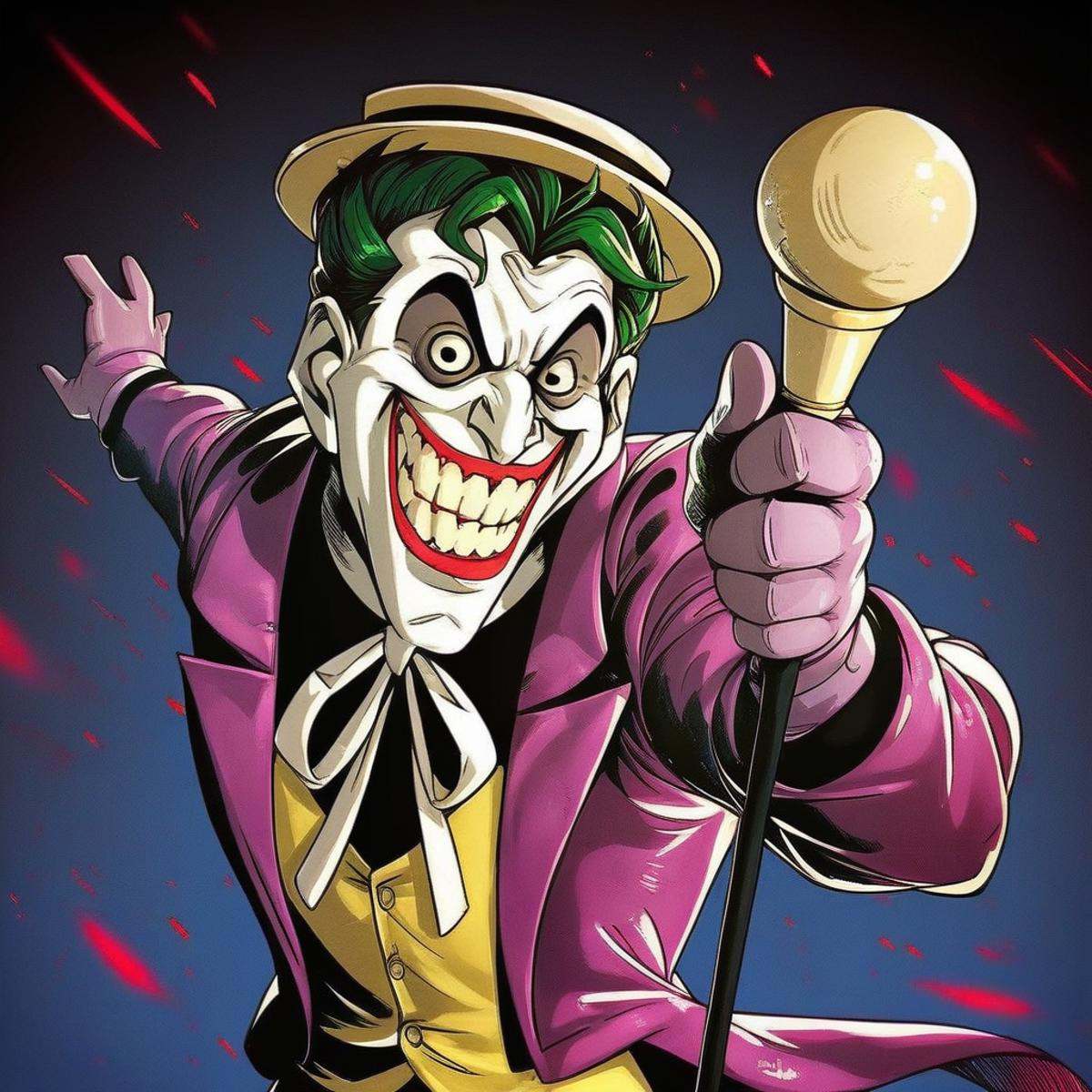 Joker,  solo,  1boy on Tensor.Art