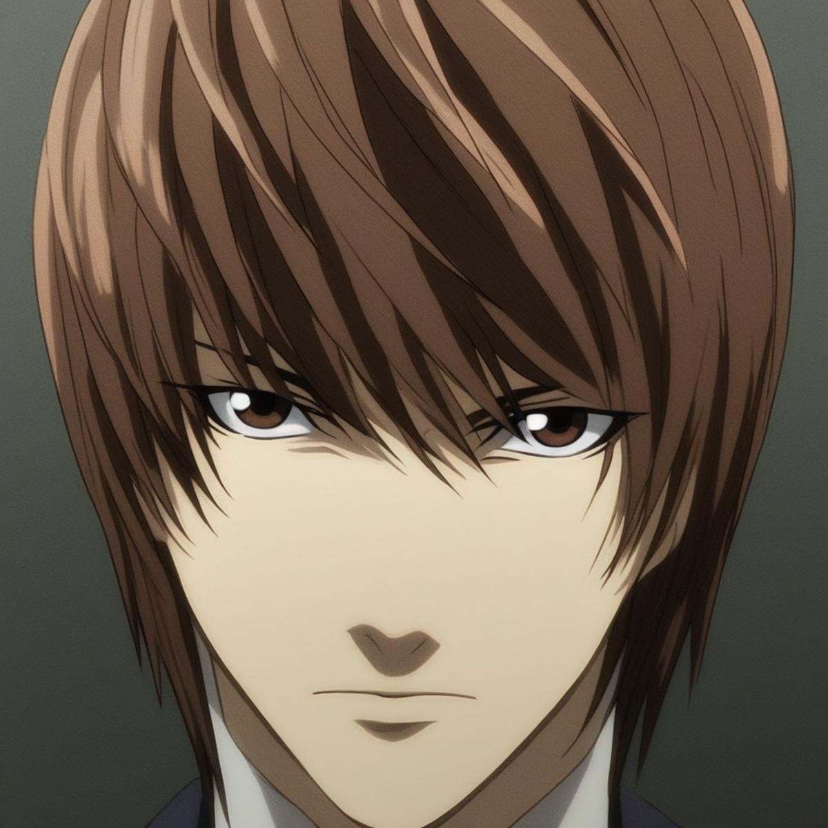 Light Yagami,  brown hair,  brown eyes on Tensor.Art