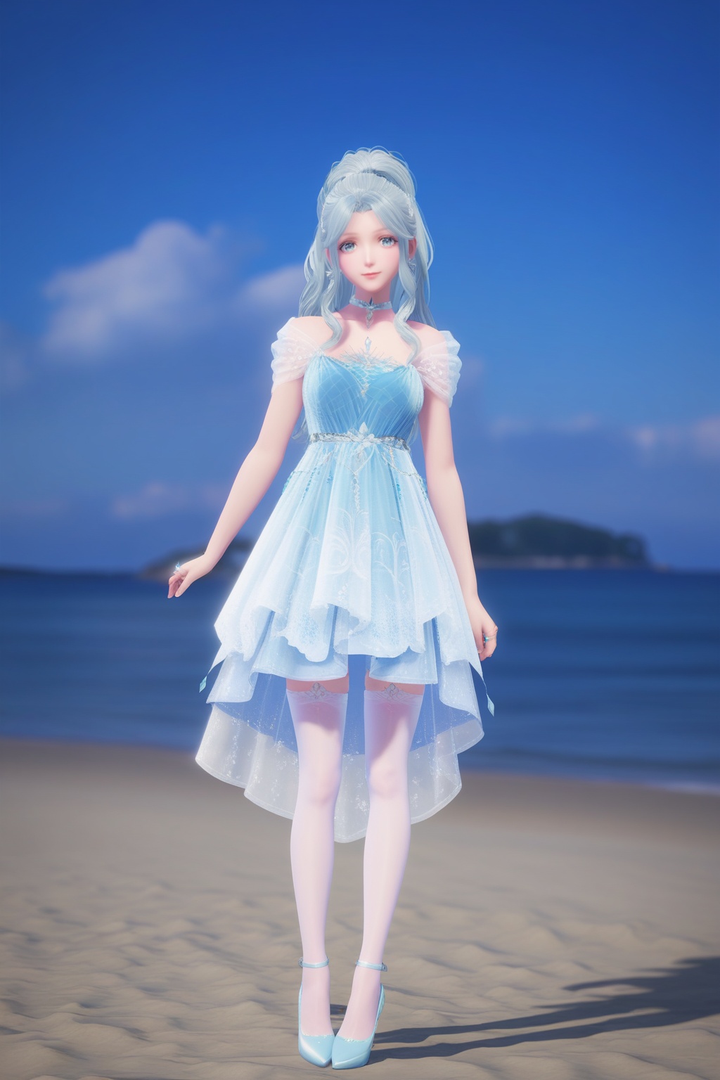 1girl,  solo,  long hair on Tensor.Art