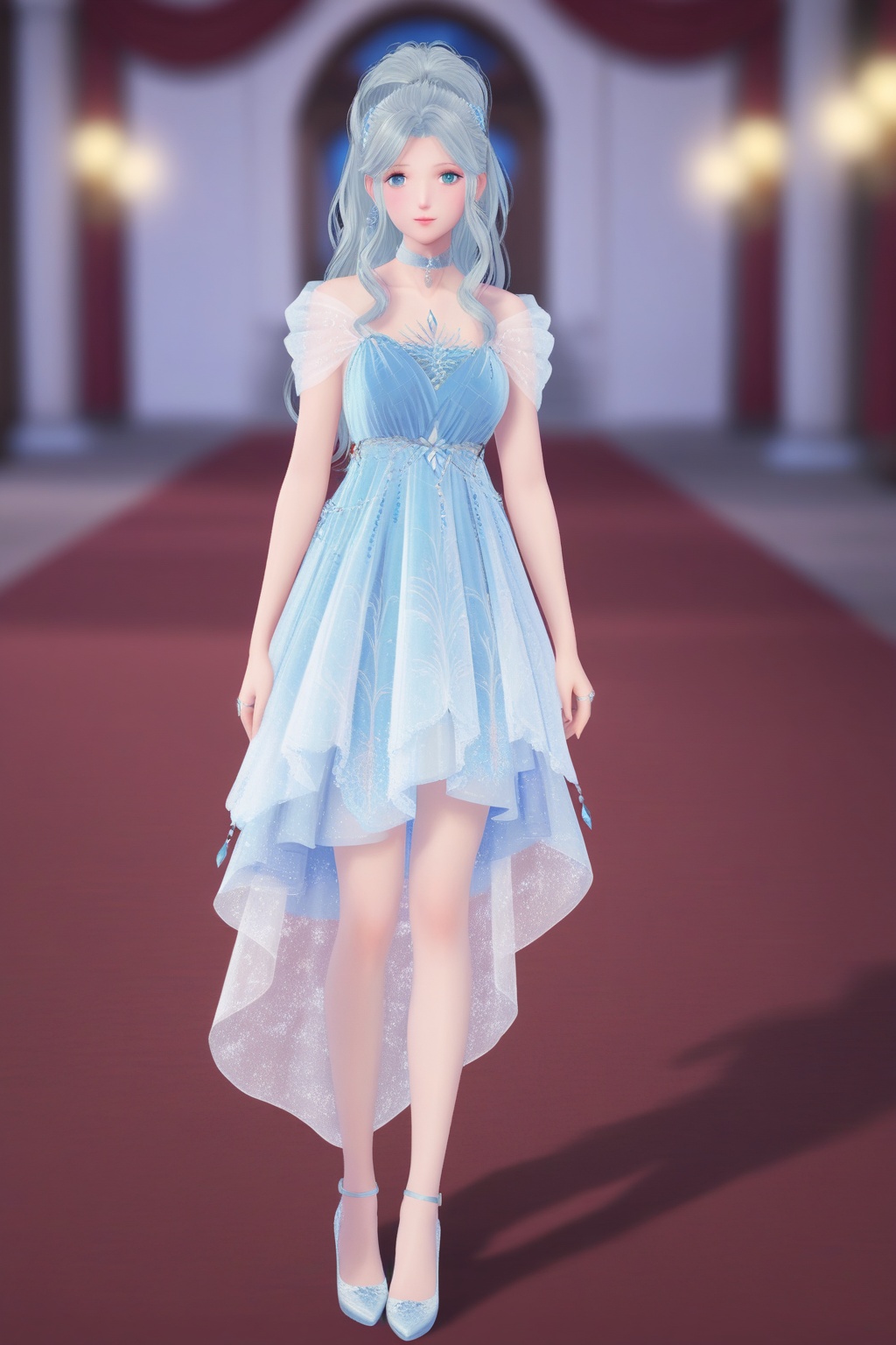 1girl,  solo,  long hair on Tensor.Art