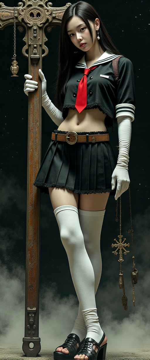 (Ultra-detailed digital art masterpiece,  retro 90s aesthetic,  inspired by Yoshiaki Kawajiri on Tensor.Art