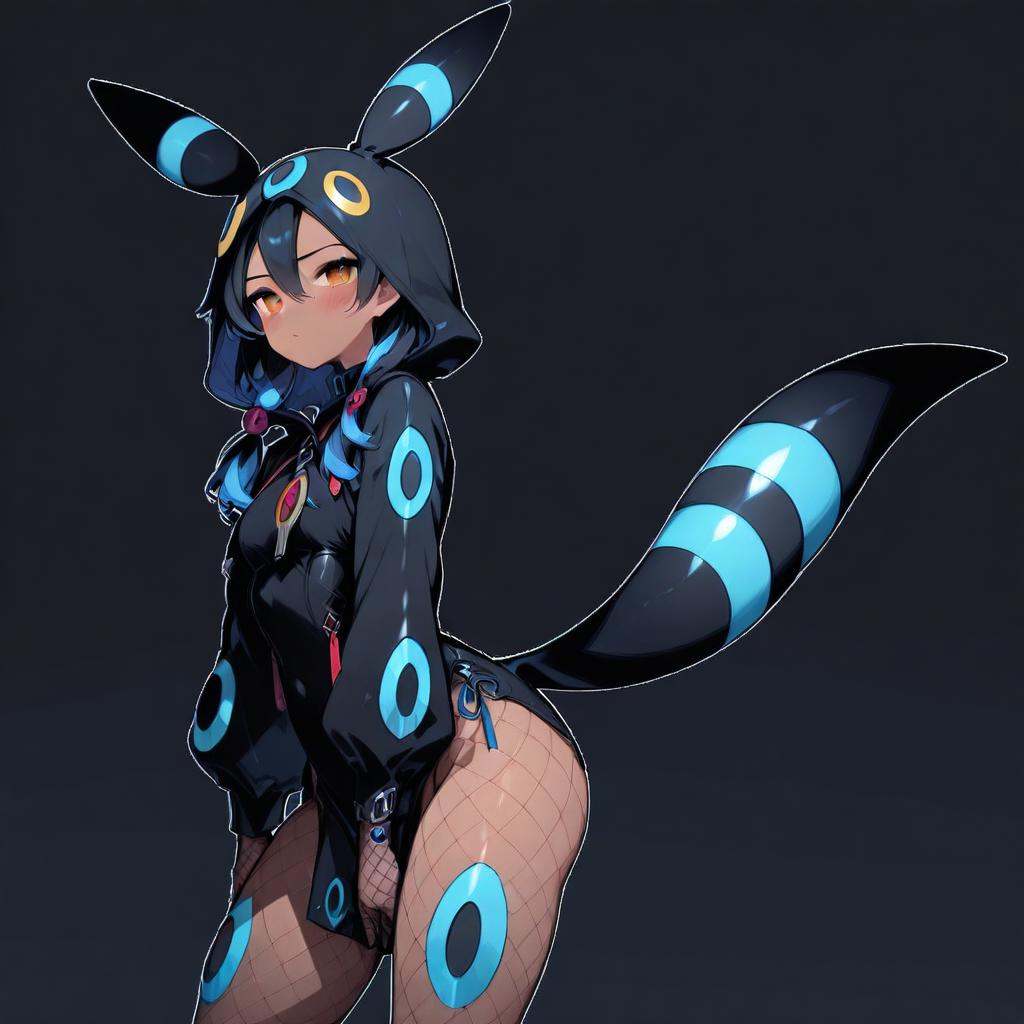 Shiny umbreon clothing on Tensor.Art