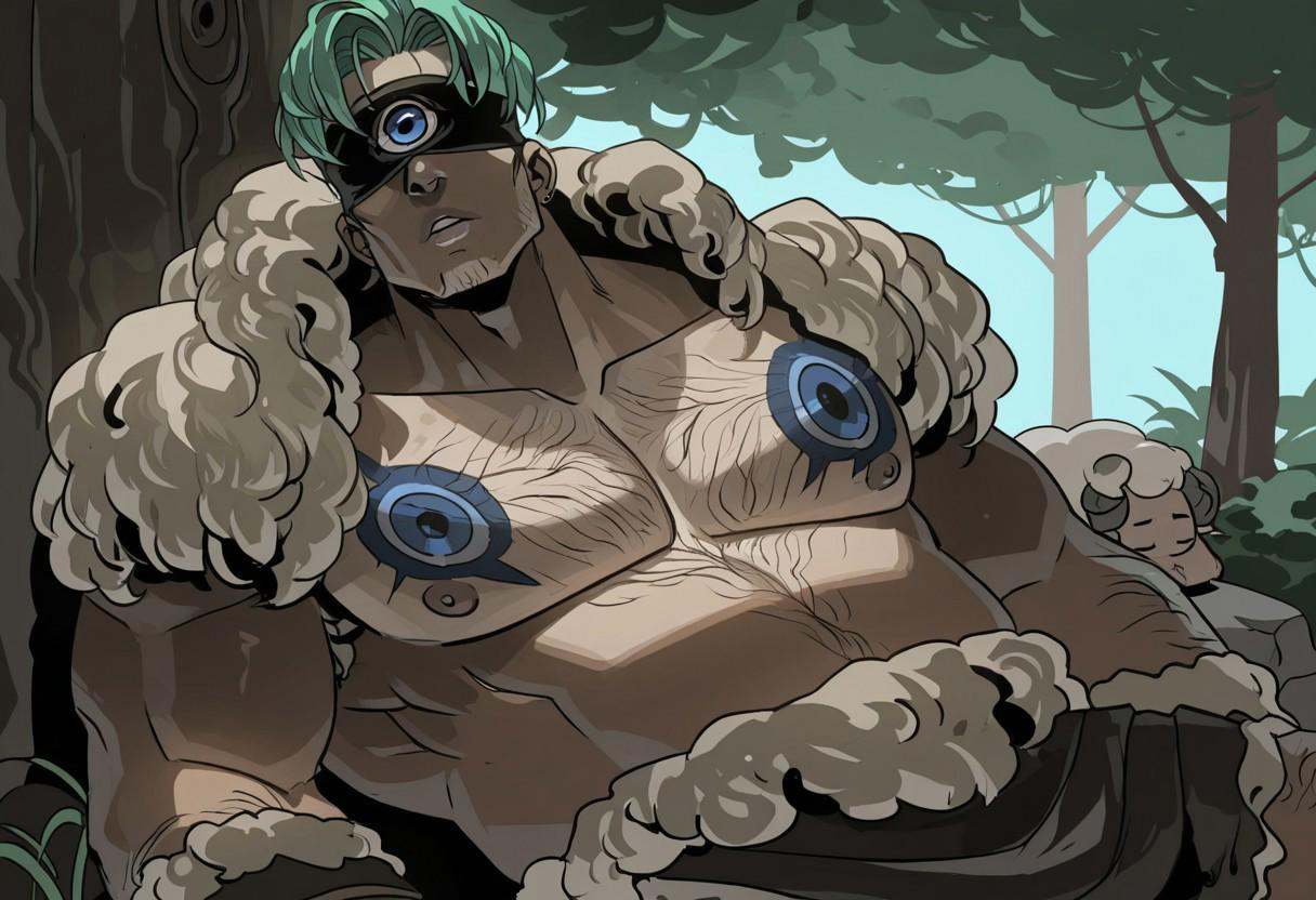 P0lyph3mus,  man,  cyclops on Tensor.Art