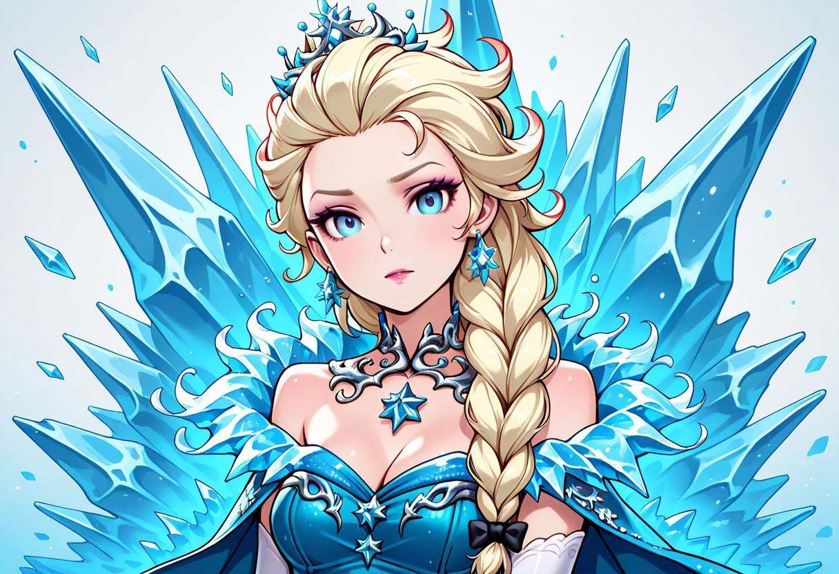 solo,  BLSplash,  princess elsa on Tensor.Art