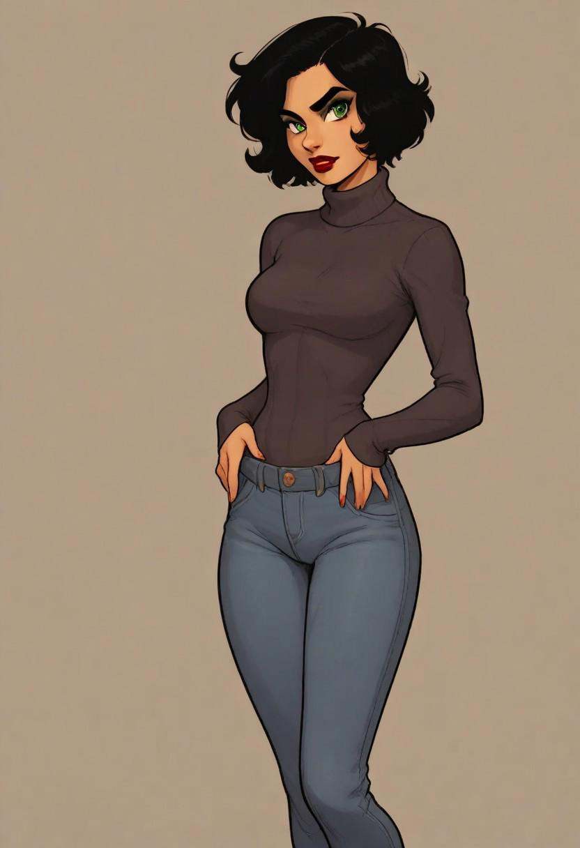 solo,  IrisPT,  black hair on Tensor.Art