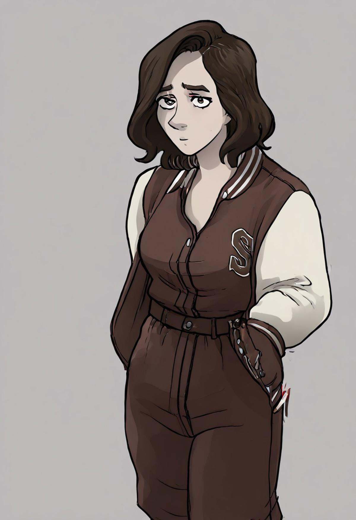 Stella_SH,  brown_hair,  medium hair on Tensor.Art